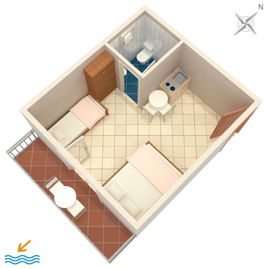 Apartments By The Sea Podaca, Makarska - 6745 Luaran gambar